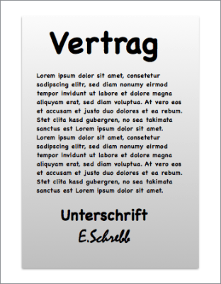 Vertrag